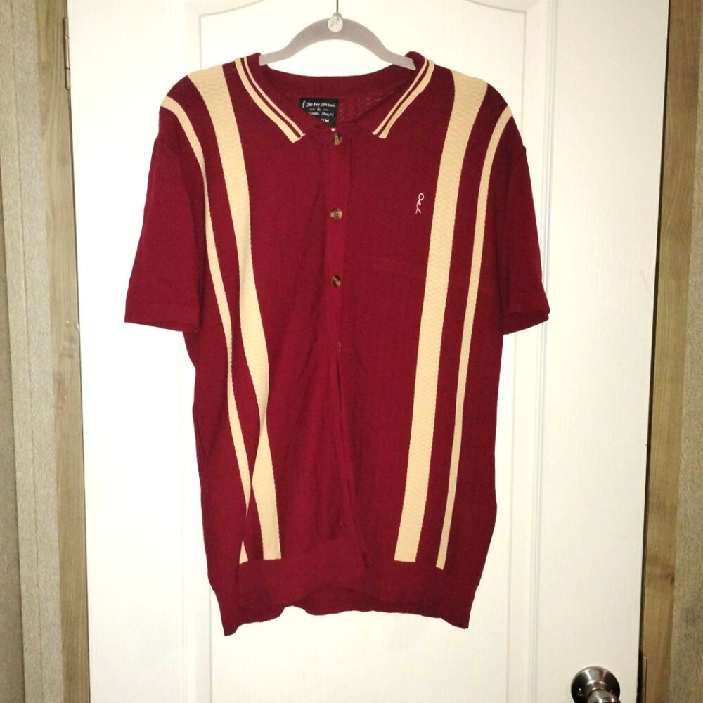 Sad Boy Season by Barstool Sports. Button up front Banlon
